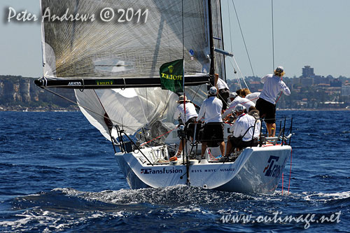 The Rolex Farr 40 World Championships 2011, Sydney Australia. Photo copyright Peter Andrews, Outimage Australia. 