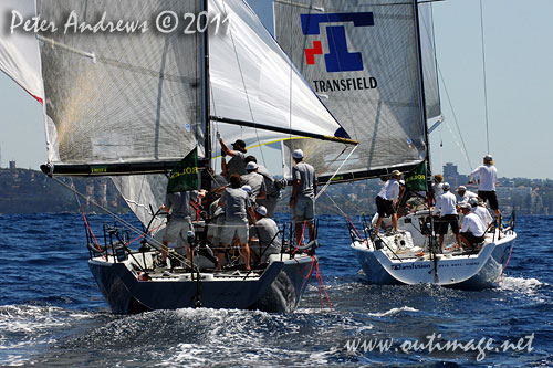 The Rolex Farr 40 World Championships 2011, Sydney Australia. Photo copyright Peter Andrews, Outimage Australia.