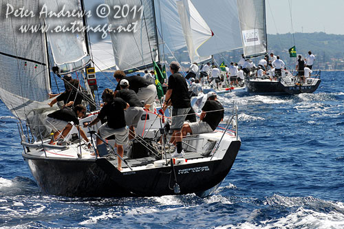 The Rolex Farr 40 World Championships 2011, Sydney Australia. Photo copyright Peter Andrews, Outimage Australia.
