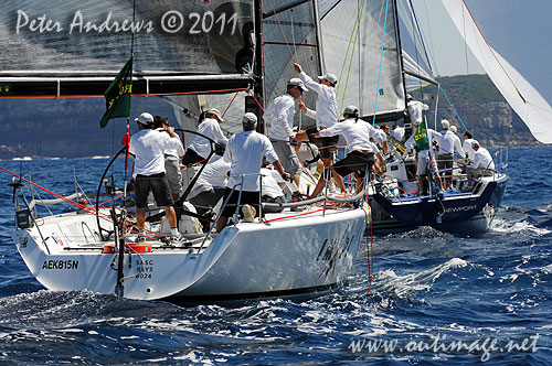 The Rolex Farr 40 World Championships 2011, Sydney Australia. Photo copyright Peter Andrews, Outimage Australia.