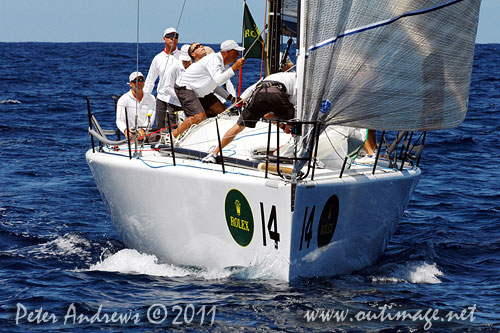 The Rolex Farr 40 World Championships 2011, Sydney Australia. Photo copyright Peter Andrews, Outimage Australia. 