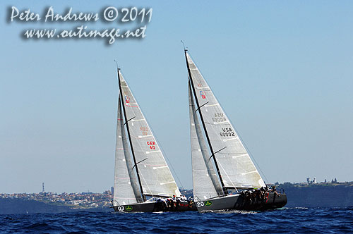 The Rolex Farr 40 World Championships 2011, Sydney Australia. Photo copyright Peter Andrews, Outimage Australia.