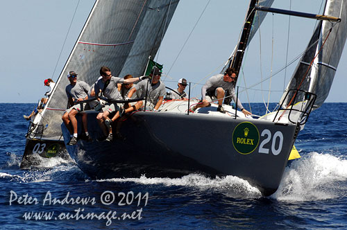 The Rolex Farr 40 World Championships 2011, Sydney Australia. Photo copyright Peter Andrews, Outimage Australia. 