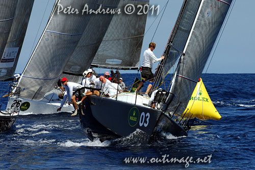 The Rolex Farr 40 World Championships 2011, Sydney Australia. Photo copyright Peter Andrews, Outimage Australia. 