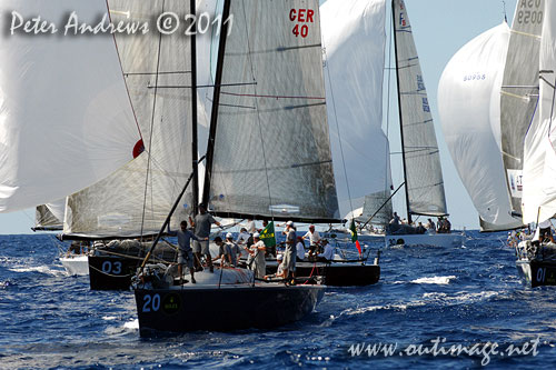 The Rolex Farr 40 World Championships 2011, Sydney Australia. Photo copyright Peter Andrews, Outimage Australia. 