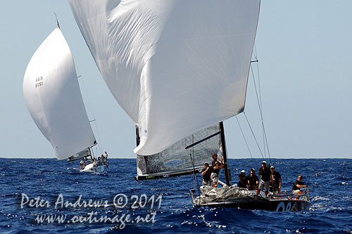 The Rolex Farr 40 World Championships 2011, Sydney Australia. Photo copyright Peter Andrews, Outimage Australia. 