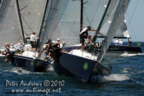 Lang Walker's Kokomo, during the Rolex Trophy One Design Series 2010, offshore Sydney Australia. Photo copyright Peter Andrews, Outimage Australia.