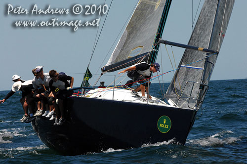 Lang Walker's Kokomo, during the Rolex Trophy One Design Series 2010, offshore Sydney Australia. Photo copyright Peter Andrews, Outimage Australia.