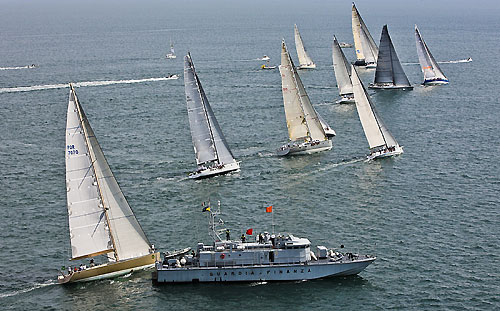 A single start for the Rolex Volcano Race, during the Rolex Capri Sailing Week and Rolex Volcano Race, Capri, Italy. Photo copyright Rolex and Carlo Borlenghi.