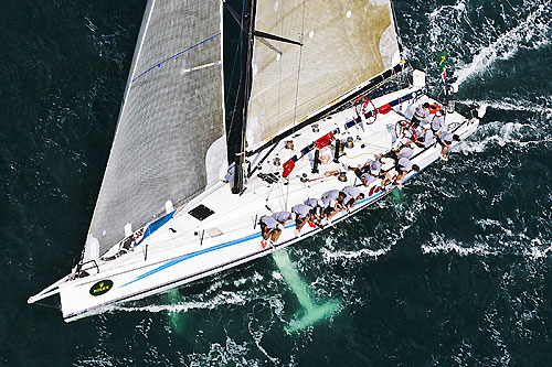 Wild Joe (HUN), after startof the Rolex Volcano Race, Capri, Italy. Photo copyright Rolex and Carlo Borlenghi.