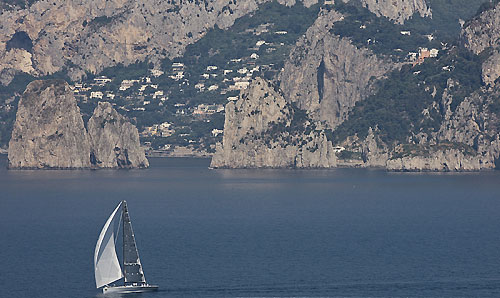 Andres Soriano’s Mills 68 Alegre, during the Rolex Capri Sailing Week and Rolex Volcano Race, Capri, Italy. Photo copyright Rolex and Carlo Borlenghi.