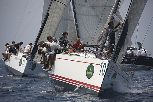 Andrea Masi’s Swan 45 Ulika (ITA), during the Rolex Capri Sailing Week and Rolex Volcano Race, Capri, Italy. Photo copyright Rolex and Carlo Borlenghi.