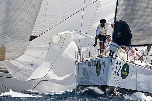 Luciano Gandini's Twin Soul 5 (ITA), during the Rolex Capri Sailing Week, Capri, Italy. Photo copyright Rolex and Carlo Borlenghi.