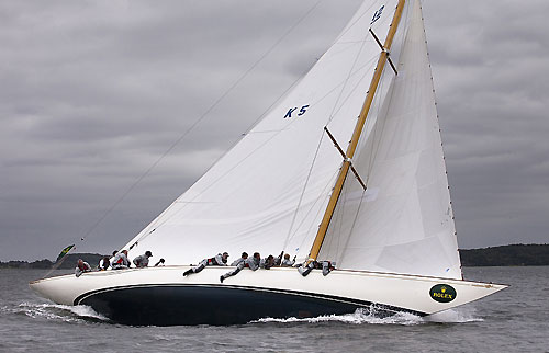 Patrick Howaldt's 12mR Vanity V (K 5 - 1936) from Copenhagen, Denmark, during the 2011 Rolex Baltic Week. Photo copyright Rolex and Daniel Forster.