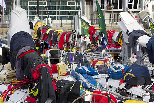 Rolex Fastnet Fleet at Sutton Harbour Marina in Plymouth, during the Rolex Fastnet Race 2011. Photo copyright Rolex and Carlo Borlenghi.