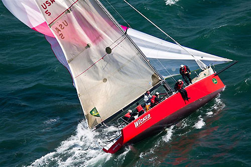 Richard Courcier’s Farr 36 Wicked from Tahoe City, California, during the Rolex Big Boat Series, San Francisco, California. Photo copyright Rolex and Daniel Forster.