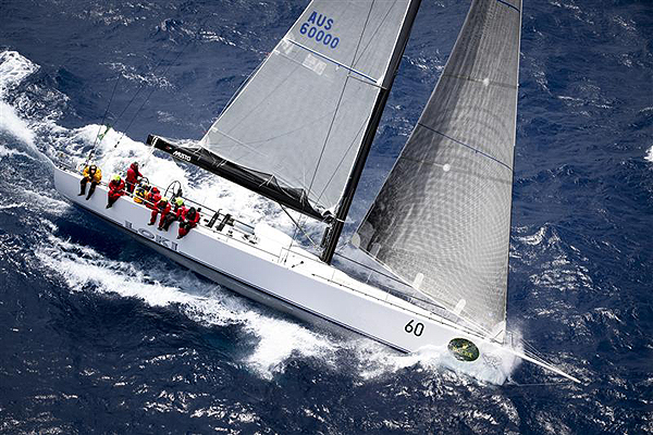 Stephen Ainsworth's Reichel Pugh 63 Loki, during the 2011 Rolex Sydney Hobart. Photo copyright Daniel Forster, Rolex.
