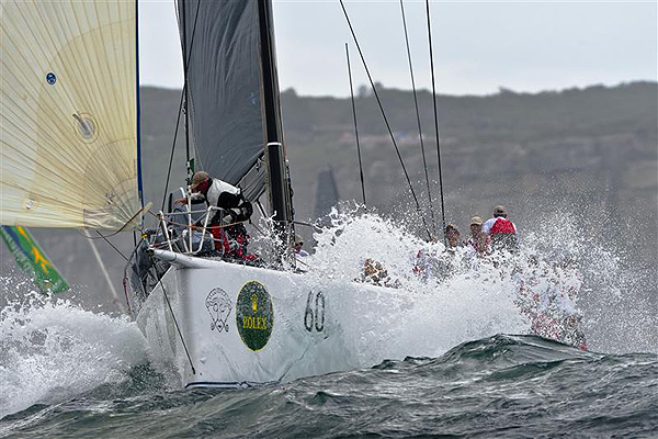 Stephen Ainsworth's Reichel Pugh 63 Loki, during the 2011 Rolex Sydney Hobart. Photo copyright Kurt Arrigo, Rolex.