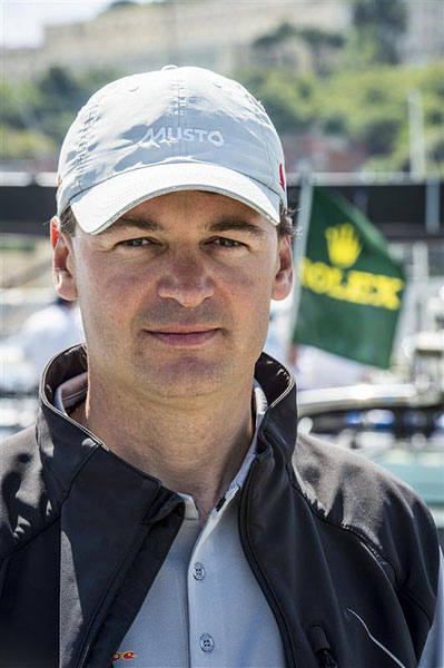 Márton Józsa, owner of the Reichel Pugh 60 Wild Joe (HUN). Photo copyright Kurt Arrigo for Rolex.