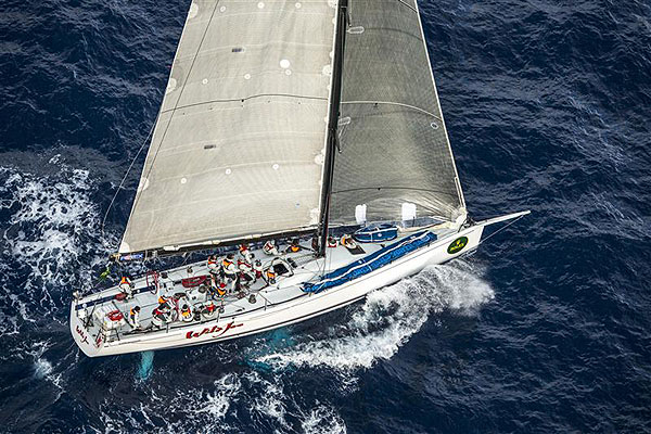Márton Józsa's Reichel Pugh 60 Wild Joe (HUN), after the start in Capri of leg two of the Rolex Volcano Race 2012. Photo copyright Kurt Arrigo for Rolex.