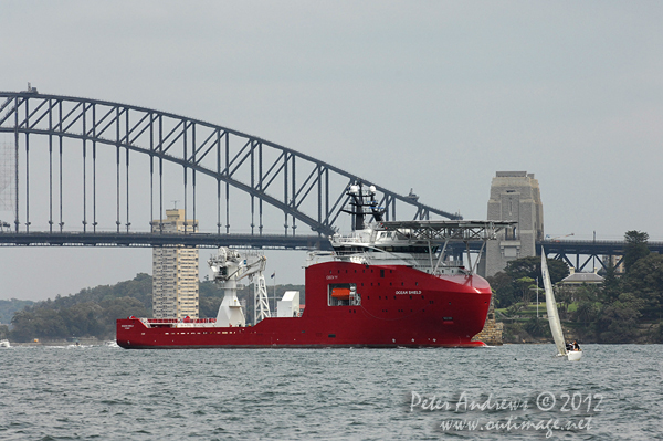 Traffic on Sydney Harbour during the CYCA Trophy One Design Series 2012. Photo copyright Peter Andrews, Outimage Australia 2012.