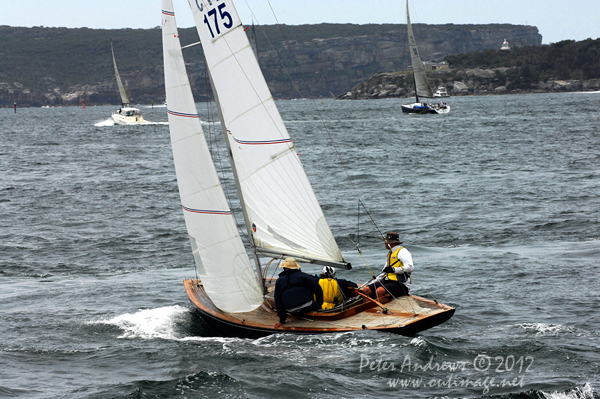 The Dragon fleet also racing during the CYCA Trophy One Design Series 2012. Photo copyright Peter Andrews, Outimage Australia 2012.