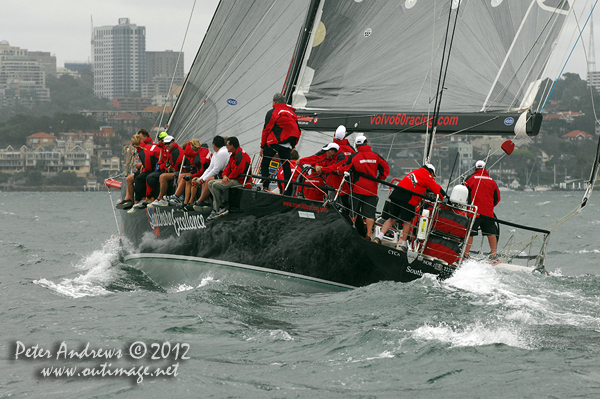 Southern Excellence on Sydney Harbour for the Big Boat Challenge 2012. Photo copyright Peter Andrews, Outimage Australia 2012.