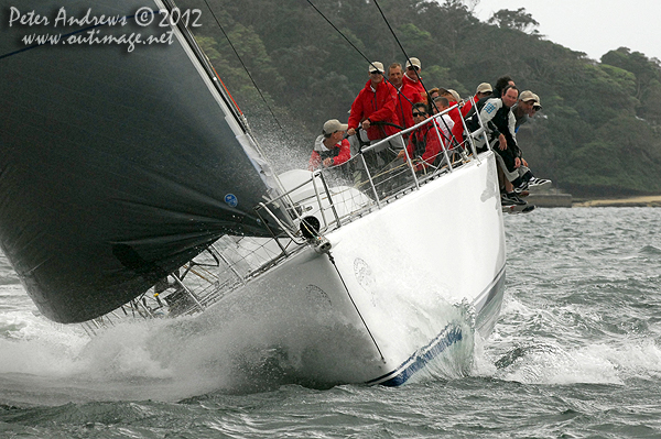 Loki on Sydney Harbour for the Big Boat Challenge 2012. Photo copyright Peter Andrews, Outimage Australia 2012.