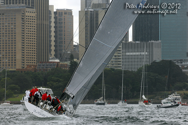 Loki on Sydney Harbour for the Big Boat Challenge 2012. Photo copyright Peter Andrews, Outimage Australia 2012.