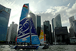 Back to the index page for day 2 of the Extreme Sailing Series in Singapore.