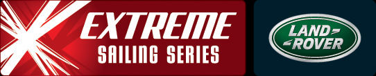 To the event website, Extreme Sailing Series, Singapore 2015.