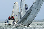 The German 18 Foot Skiff Tour 2011, Round 1, May 22, 2011. Edited by Peter Andrews.