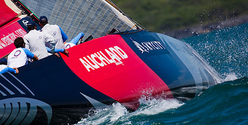 Team Origin, Louis Vuitton Pacific Series Practice Day, Auckland, 26/01/2009. Photo copyright Stefano Gattini / www.carloborlenghi.com