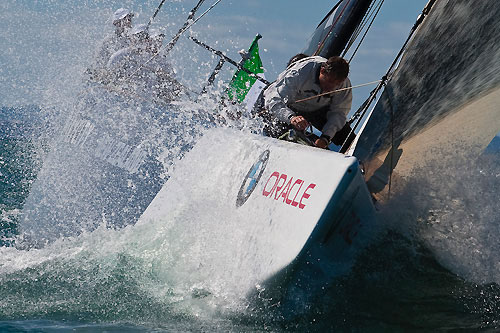 Damiani Italia, Louis Vuitton Pacific Series Practice Day, Auckland, 26/01/2009. Photo copyright Stefano Gattini / www.carloborlenghi.com