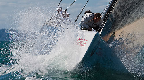 Damiani Italia, Louis Vuitton Pacific Series Practice Day, Auckland, 26/01/2009. Photo copyright Stefano Gattini / www.carloborlenghi.com