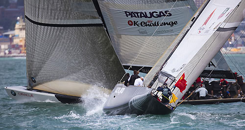 Pataugas K-Challenge and China Team, Louis Vuitton Pacific Series, Auckland, 30/01/2009. Photo copyright Stefano Gattini / www.carloborlenghi.com