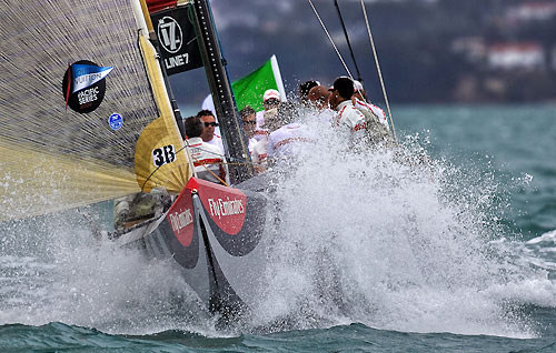 Luna Rossa Challenge, Louis Vuitton Pacific Series, Auckland, 30/01/2009. Photo copyright Stefano Gattini / www.carloborlenghi.com