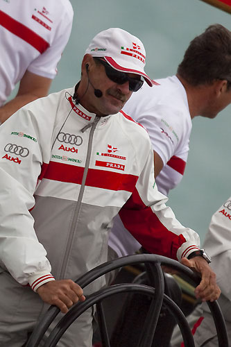 Peter Holmberg, Luna Rossa Challenge, Louis Vuitton Pacific Series, Auckland, 30/01/2009. Photo copyright Stefano Gattini / www.carloborlenghi.com