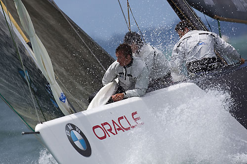 Italia Challenge, Louis Vuitton Pacific Series, Auckland, 31/01/2009. Photo copyright Stefano Gattini / www.carloborlenghi.com