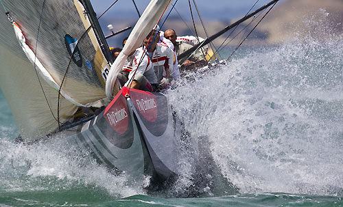 Luna Rossa Challenge, Louis Vuitton Pacific Series, Auckland, 31/01/2009. Photo copyright Stefano Gattini / www.carloborlenghi.com