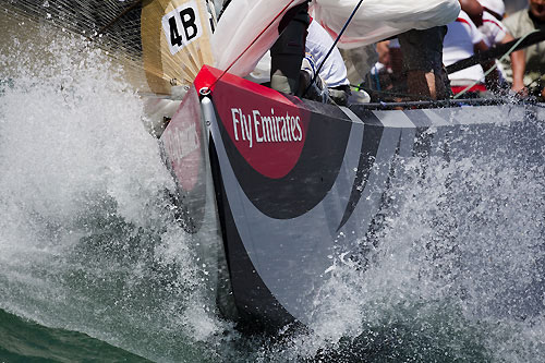 Luna Rossa Challenge, Louis Vuitton Pacific Series, Auckland, 31/01/2009. Photo copyright Stefano Gattini / www.carloborlenghi.com