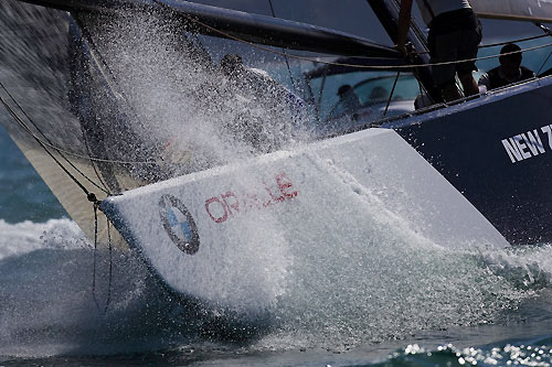 Team Shoholoza, Louis Vuitton Pacific Series, Auckland, 5/02/2009. Photo copyright Stefano Gattini / www.carloborlenghi.com