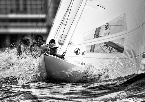 XXV Primo Cup - Trophée Credit Suisse, Fleet Race: Dragon Class, Montecarlo, 06/02/2009. Photo copyright Carlo Borlenghi / www.carloborlenghi.com