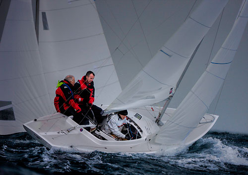 XXV Primo Cup - Trophée Credit Suisse, Fleet Race: Dragon Class - Sabine IV, Montecarlo, 06/02/2009. Photo copyright Carlo Borlenghi / www.carloborlenghi.com