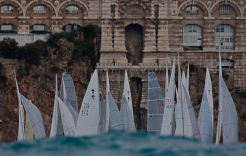 XXV Primo Cup - Trophée Credit Suisse, Fleet Race Start, Montecarlo, 07/02/2009. Photo copyright Carlo Borlenghi / www.carloborlenghi.com