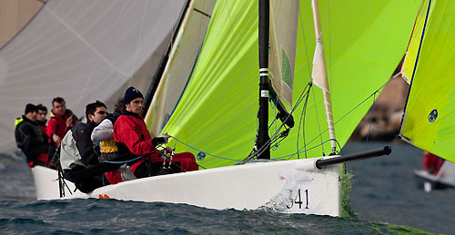 XXV Primo Cup - Trophée Credit Suisse, Fleet Race - Melges 20 - Belzebu, Montecarlo, 07/02/2009. Photo copyright Carlo Borlenghi / www.carloborlenghi.com