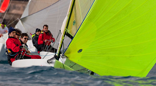 XXV Primo Cup - Trophée Credit Suisse, Fleet Race - Melges 20 - Belzebu, Montecarlo, 07/02/2009. Photo copyright Carlo Borlenghi / www.carloborlenghi.com