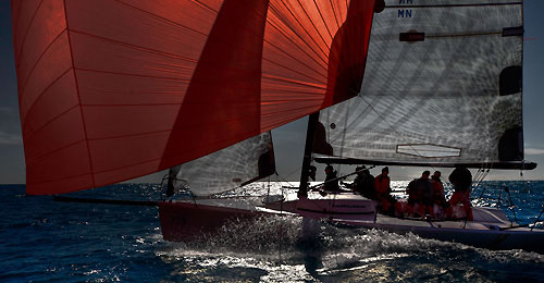 XXV Primo Cup - Trophée Credit Suisse. Training Day - Melges 32, Montecarlo, 12/02/2009. Photo copyright Carlo Borlenghi / www.carloborlenghi.com