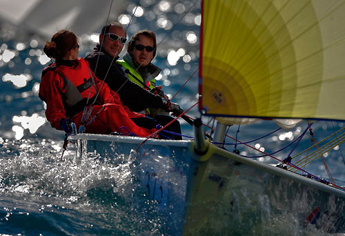 XXV Primo Cup - Trophée Credit Suisse. Training Day - Laser SB3, Montecarlo, 12/02/2009. Photo copyright Carlo Borlenghi / www.carloborlenghi.com