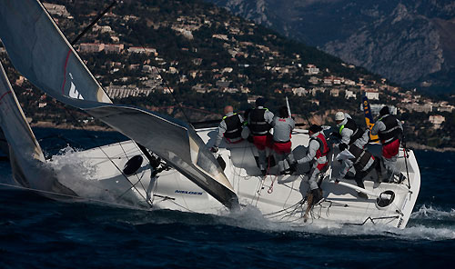 XXV Primo Cup - Trophée Credit Suisse. Fleet Race - Melges 32 - Thule, Montecarlo, 13/02/2009. Photo copyright Carlo Borlenghi / www.carloborlenghi.com